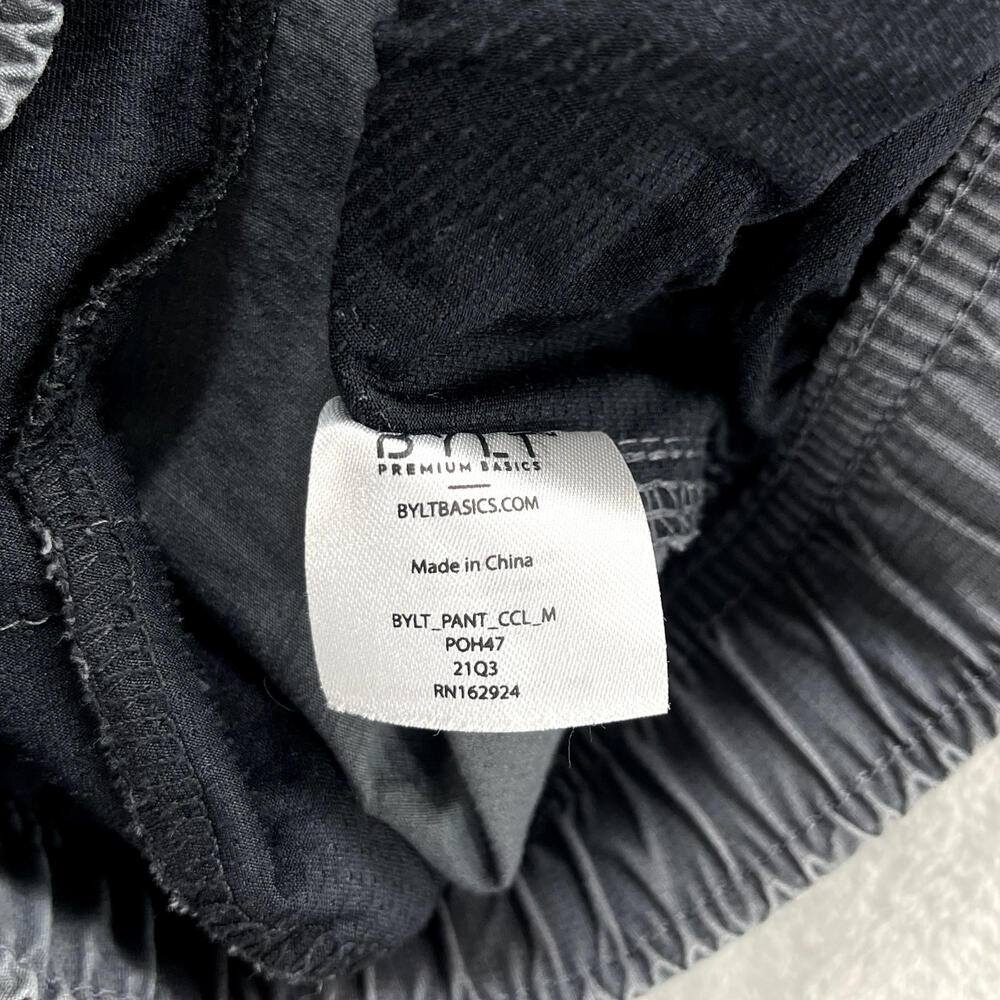 Bylt Basics Weekender Ripstop Pants Men's Medium Stretch Gray 30" Inseam Cotton - Picture 7 of 13